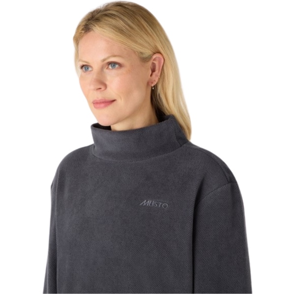 2025 Musto Womens Classic Fleece Pullover 85020 - Carbon